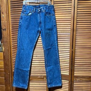 Levi 505 relaxed fit jeans